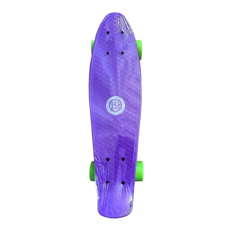 GENERICO - Skateboard Patineta Hook Mini Longboard Hasta 100 Kg purple