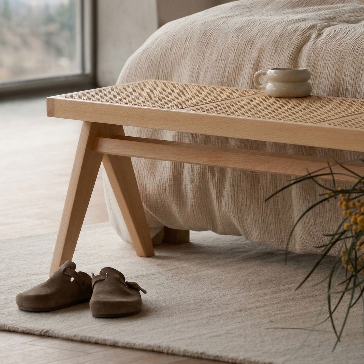 FORM DESIGN - Banqueta Madera Pierre Natural Form