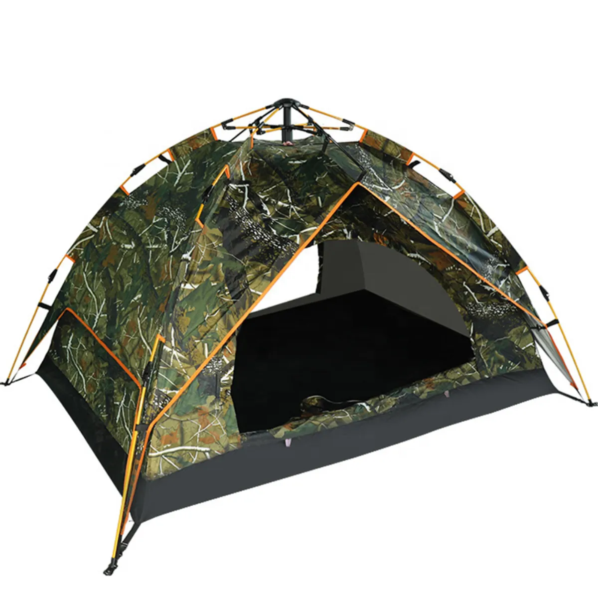 GENERICO - Carpa Tactica Militar Camuflaje 4 Personas