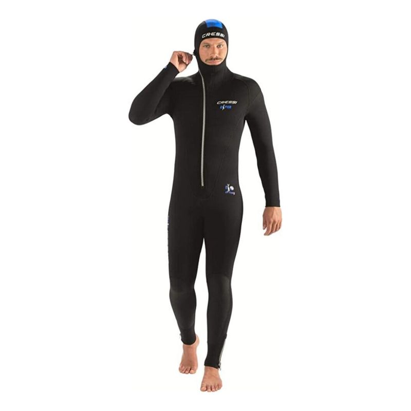 CRESSI - Traje de Buceo Cressi Diver 7mm Protección y Comodidad - Negro - L