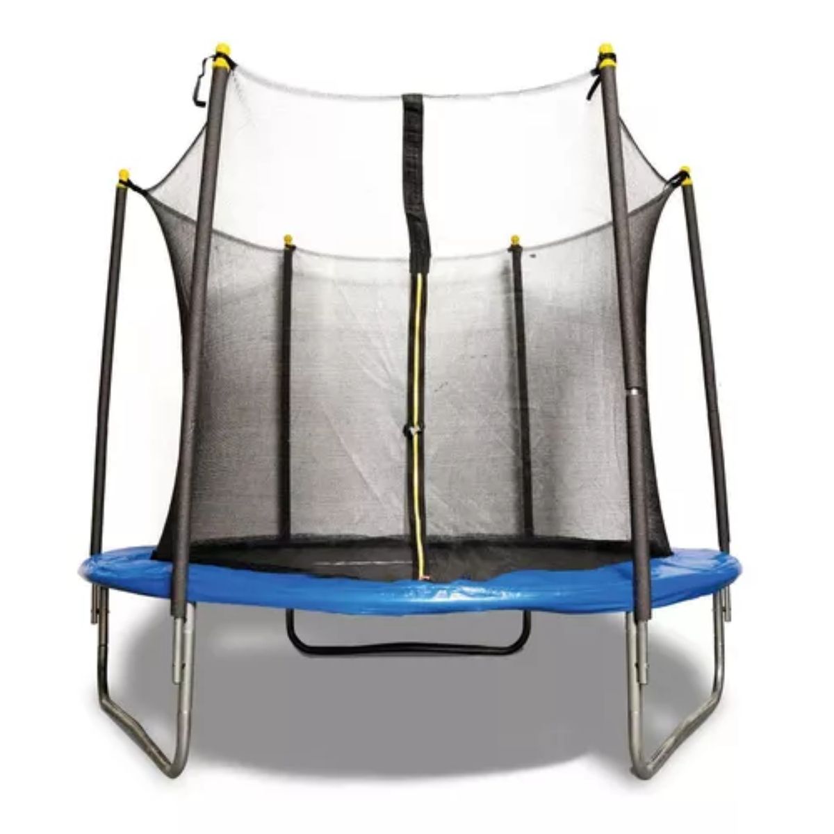 LUMAX - Cama Elastica 2.45 Metros 8 pies Lona Negra Con Malla