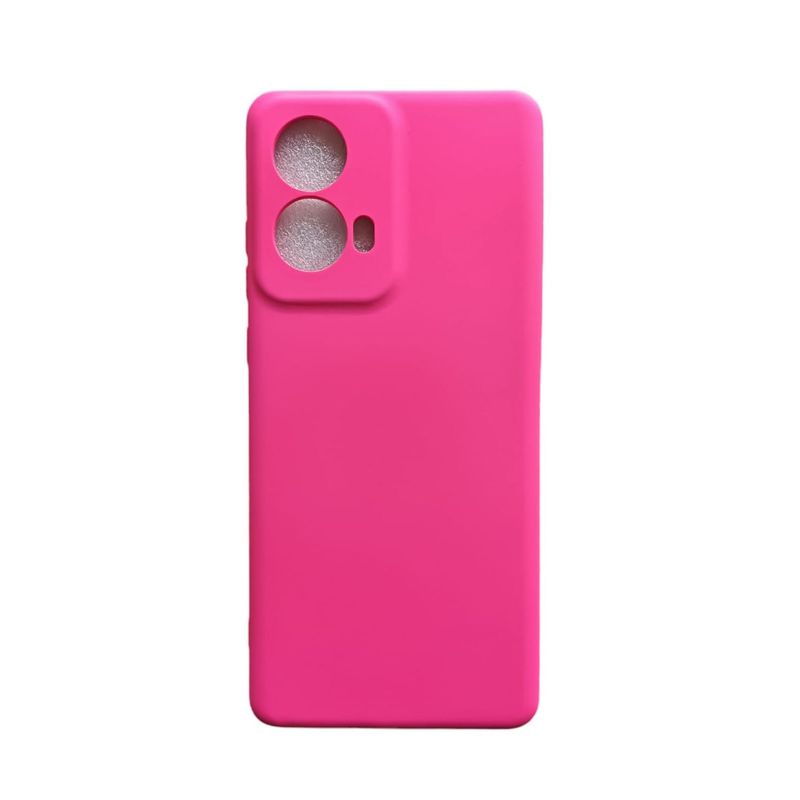 GENERICO - Carcasa Silicona Colores para Moto G85 5g - Fucsia