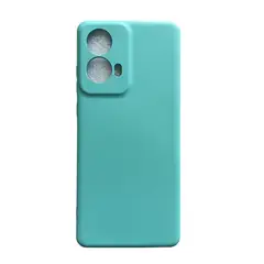GENERICO - Carcasa Silicona Colores para Moto G85 5g - Turquesa