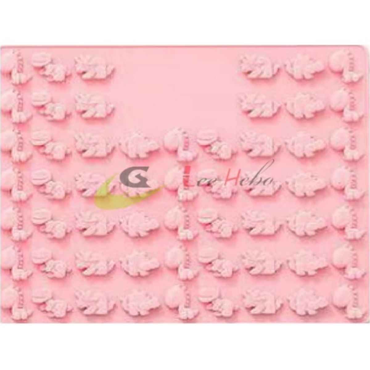 GENERICO - Molde Silicona Para Chocolate Mini Dinosaurios