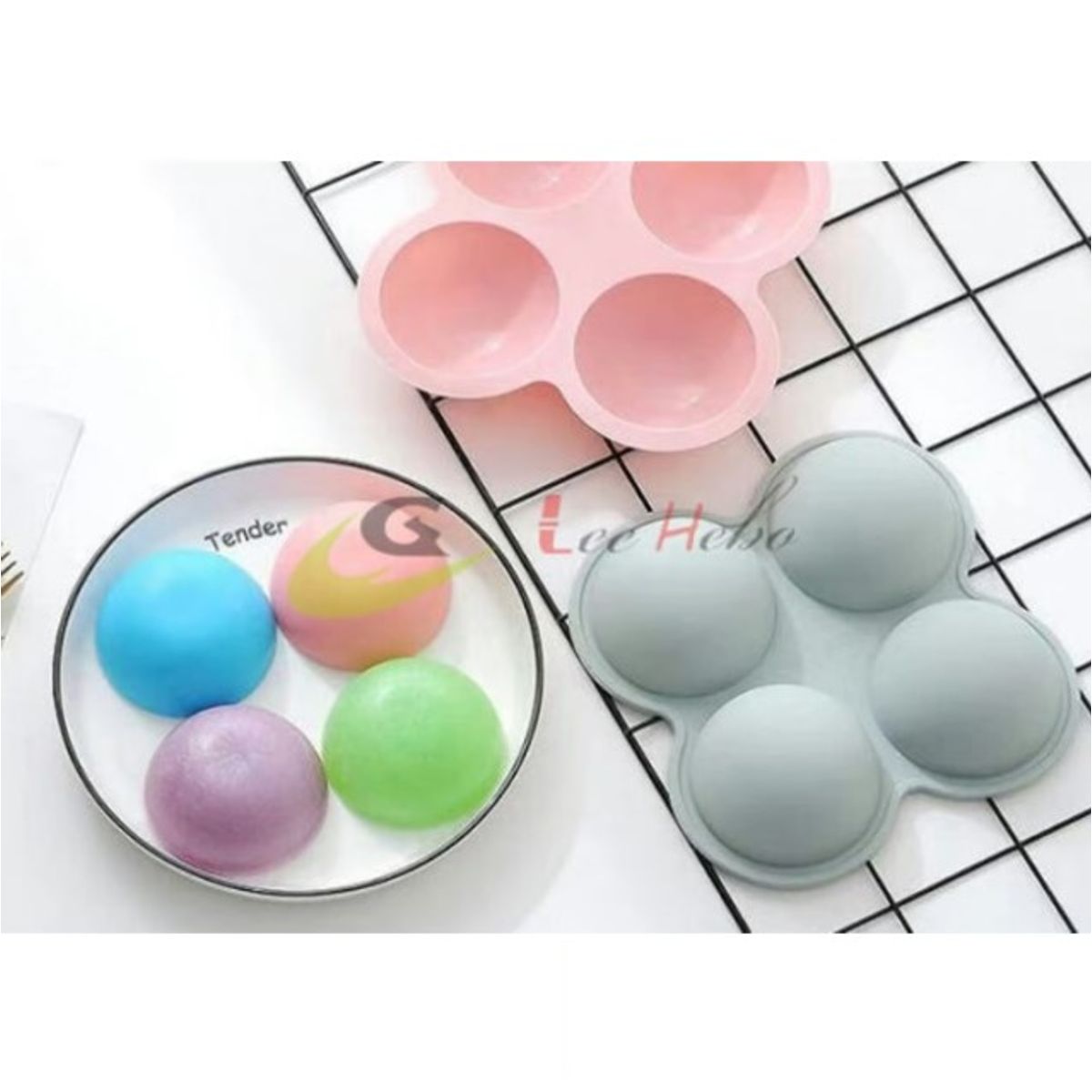 GENERICO - Molde Silicona Para Chocolate Forma Redonda