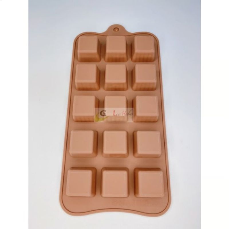 GENERICO - Molde Silicona Para Chocolate Barra Chocolate Cuadrada
