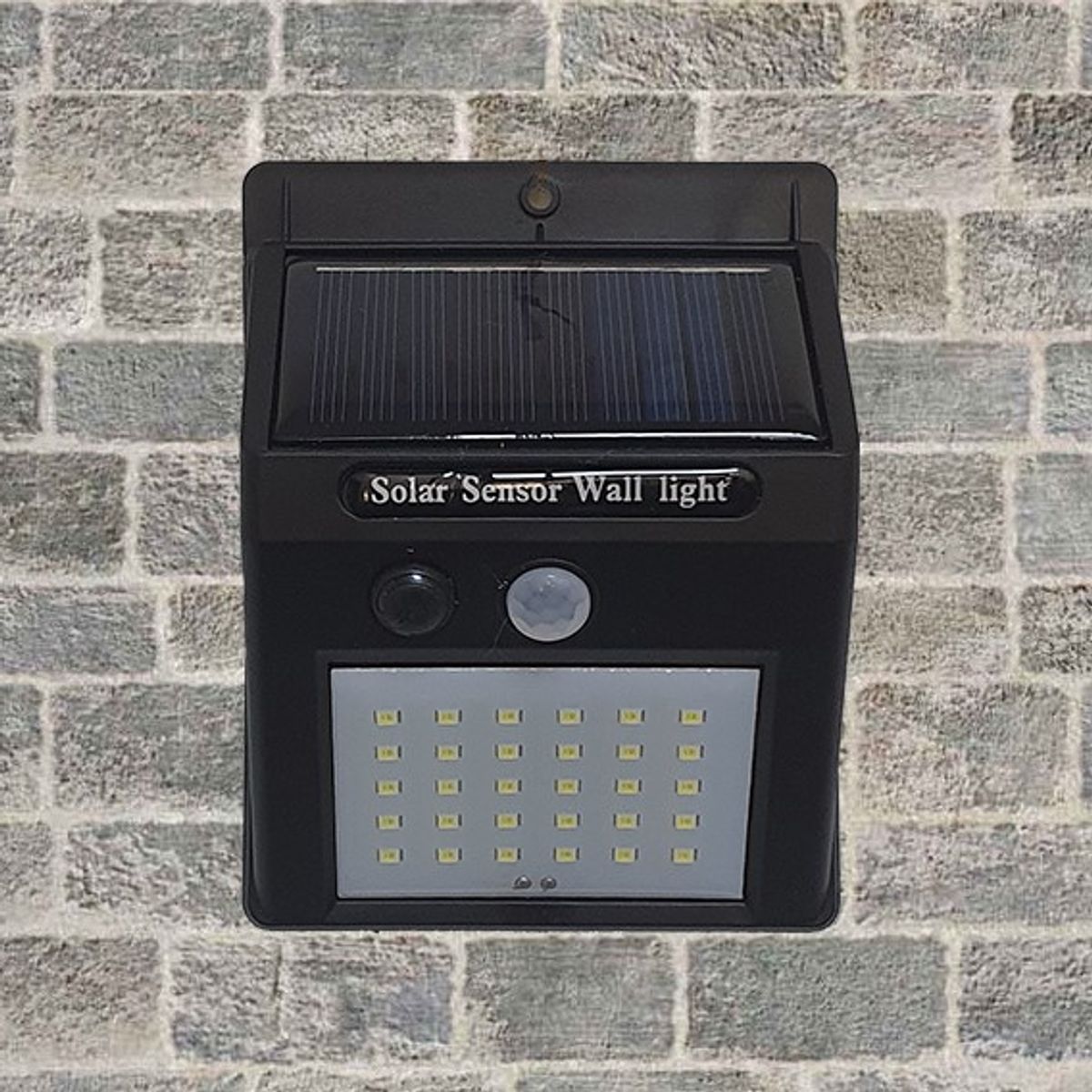 GENERICO - Aplique Solar Exterior Led Con Sensor Ip44