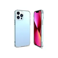 GENERICO - Carcasa Para iPhone 13 Pro Max Transparente con Proteccion en Camara