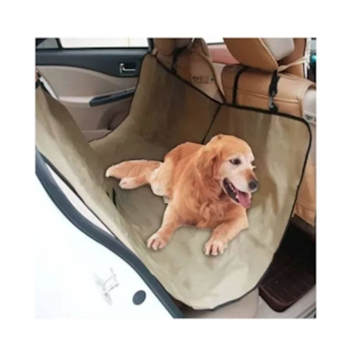 GENERICO - Funda Cubre Asiento de auto para mascota