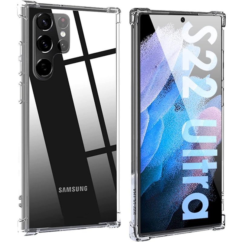 GENERICO - Carcasa Para Samsung Galaxy S22 Ultra Transparente Antigolpe