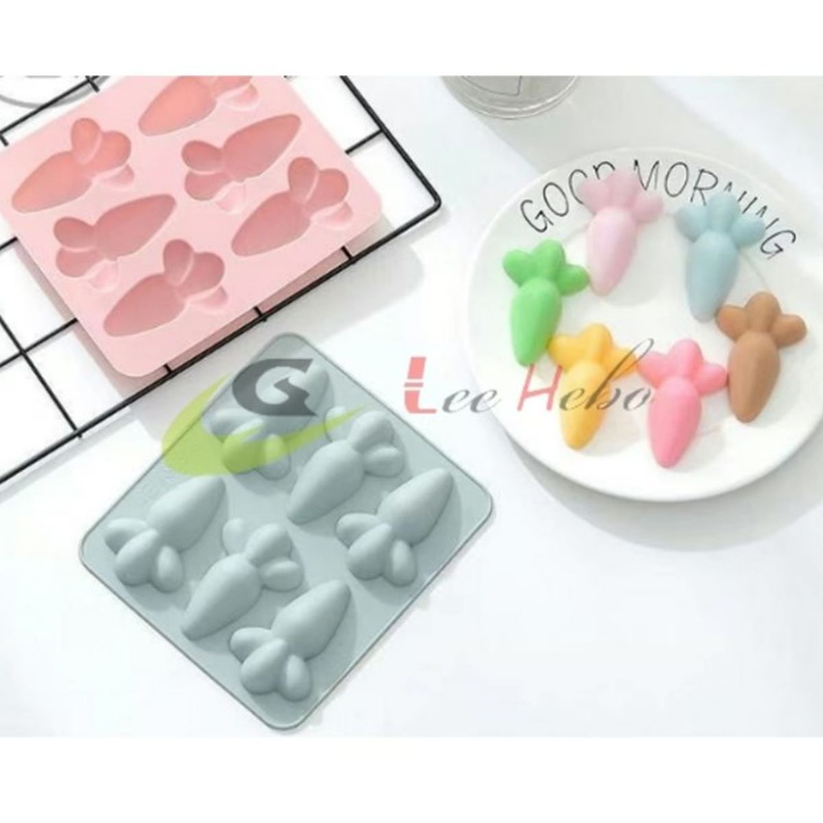 GENERICO - Molde Silicona Para Chocolate Forma Zanahoria