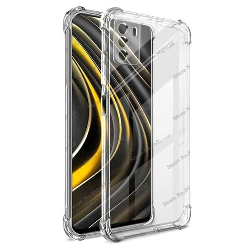 GENERICO - Carcasa Para Xiaomi Poco M3 Transparente Antigolpe
