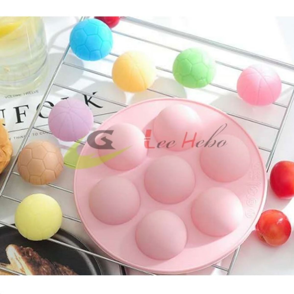 GENERICO - Molde Silicona Para Chocolate Forma Pelotas