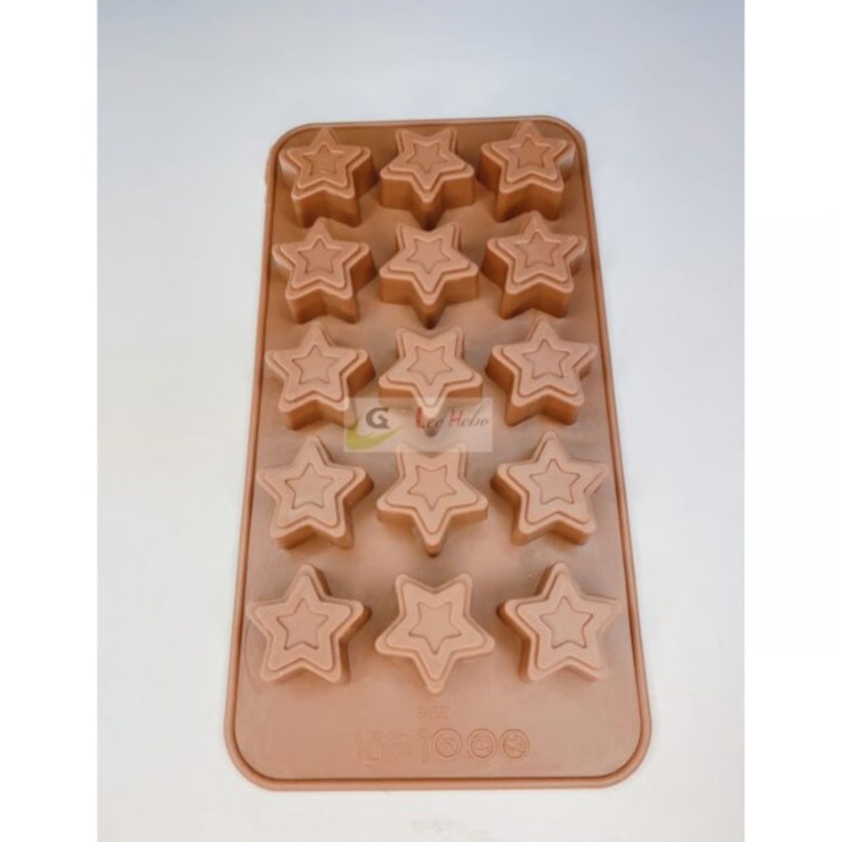 GENERICO - Molde Silicona Para Chocolate Mini Estrellas