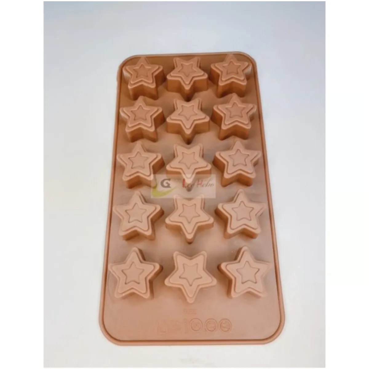 GENERICO - Molde Silicona Para Chocolate Mini Estrellas