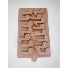 GENERICO - Molde Silicona Para Chocolate Signo Musical