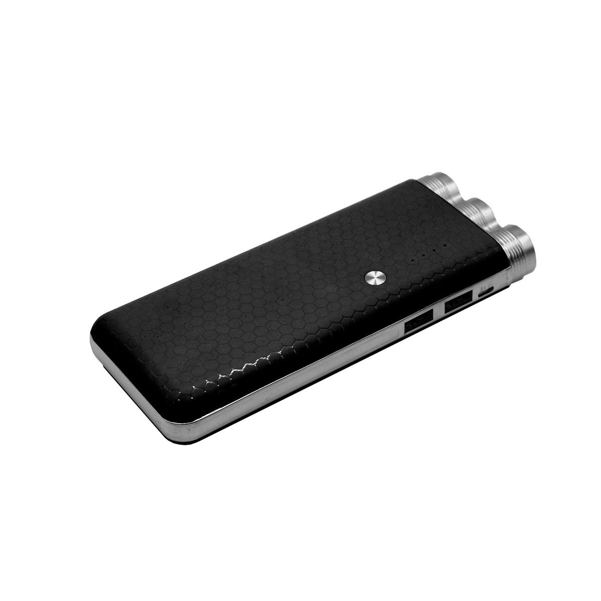 DBLUE - Batería Power Bank 15000Mah 2 Usb Negro - SC