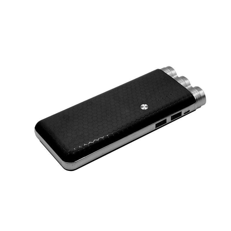 DBLUE - Batería Power Bank 15000Mah 2 Usb Negro - SC