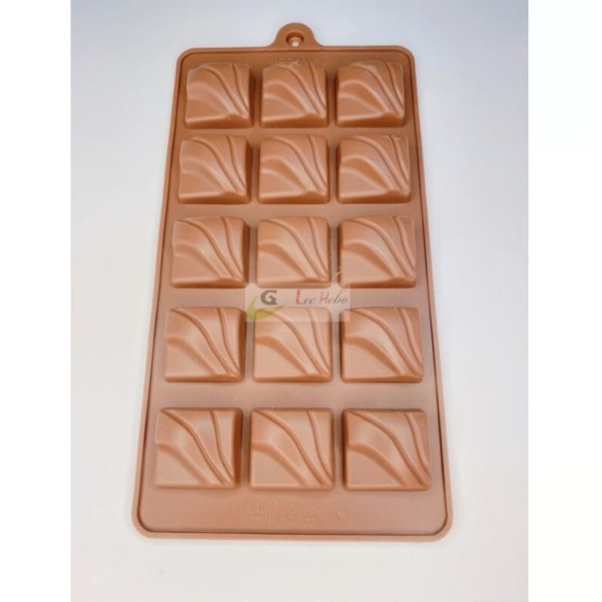 GENERICO - Molde Silicona Para Chocolate Cuadritos Chocolate