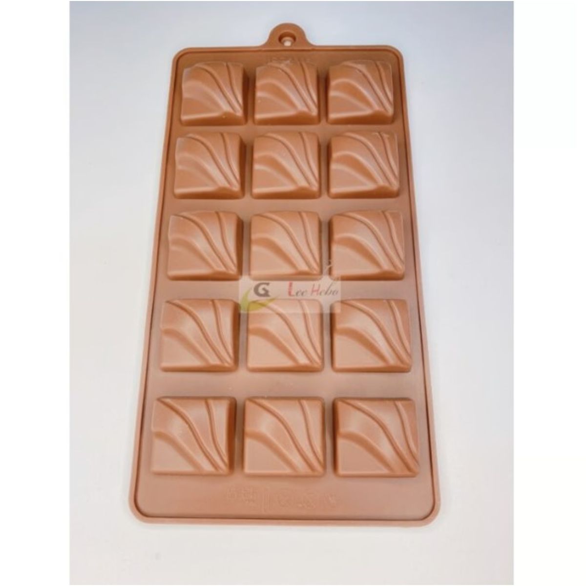 GENERICO - Molde Silicona Para Chocolate Cuadritos Chocolate