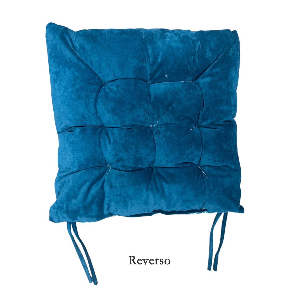 GENERICO - Cojin De Silla De Estilo Informal 40x40cm Azul