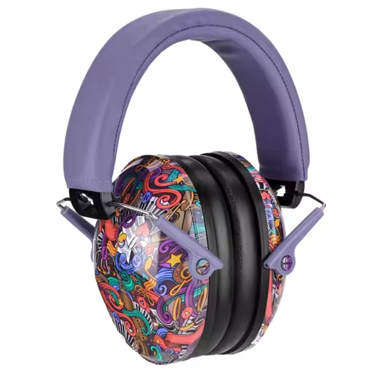 JUGAR Y CREAR - Audífonos Protectores Sensoriales para Niños 28db Music Notes