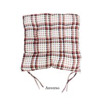 Cojin De Silla De Estilo Informal 40x40cm Rosa