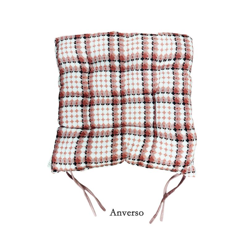 GENERICO - Cojin De Silla De Estilo Informal 40x40cm Rosa