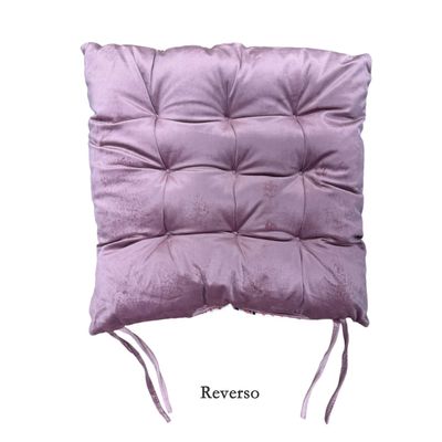 Imagen 2 del producto Cojin De Silla De Estilo Informal 40x40cm Rosa