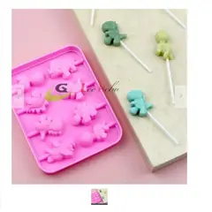 GENERICO - Molde Silicona Silicona Para Chocolate Dinosaurios