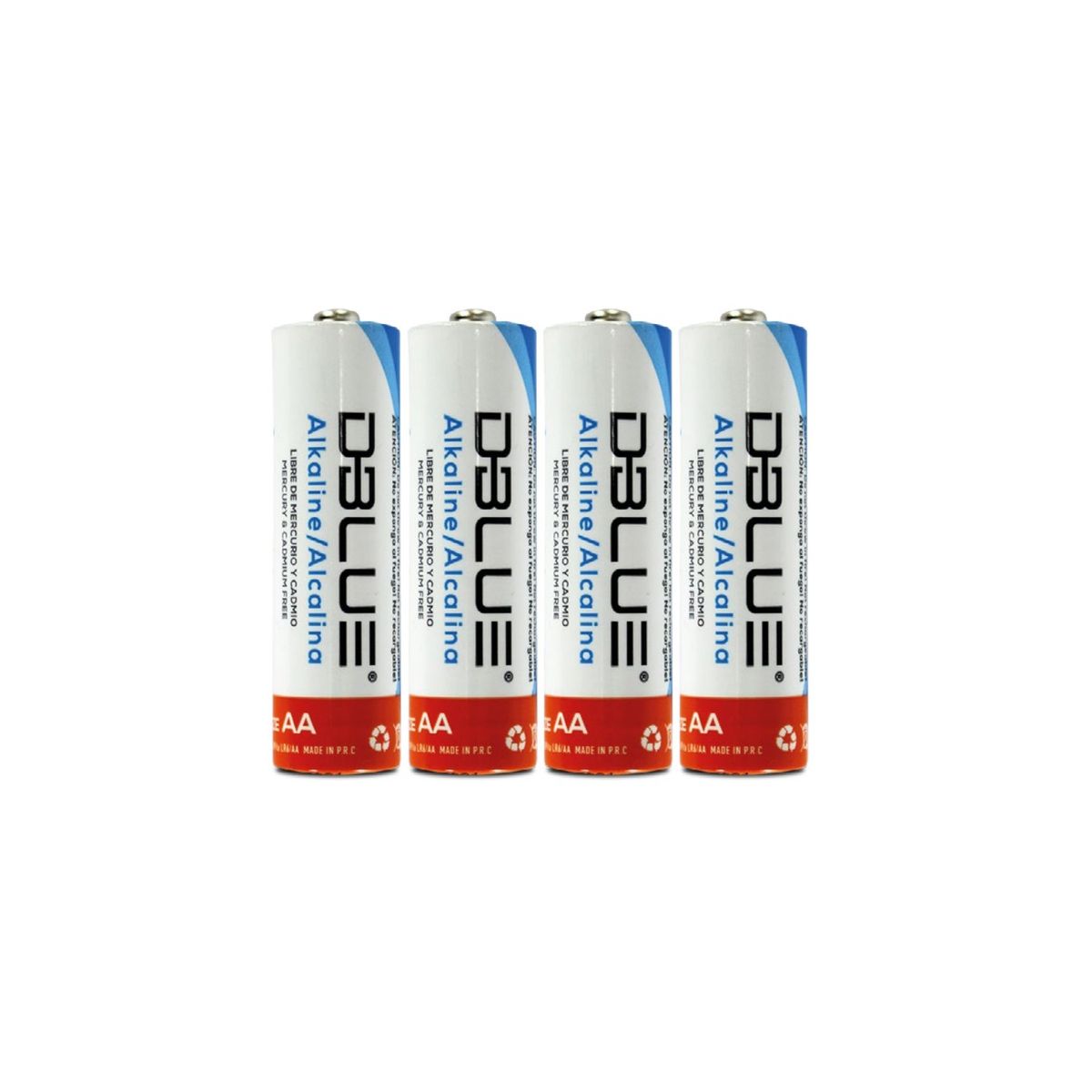 DBLUE - Pack 4 Pilas Alcalinas Aa - SC