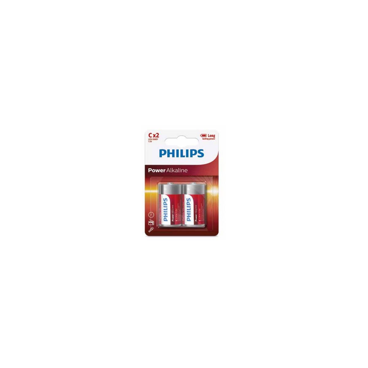 Blíster 2 Pilas Alcalinas C Lr14 Baby Philips - SC, marca PHILIPS - Foto 2
