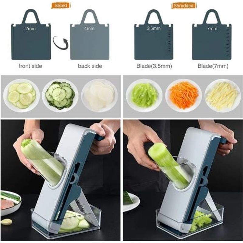 GENERICO - Mandolina y rebanadora de frutas y verduras producto de alta calidad