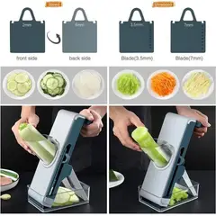 GENERICO - Mandolina y rebanadora de frutas y verduras producto de alta calidad