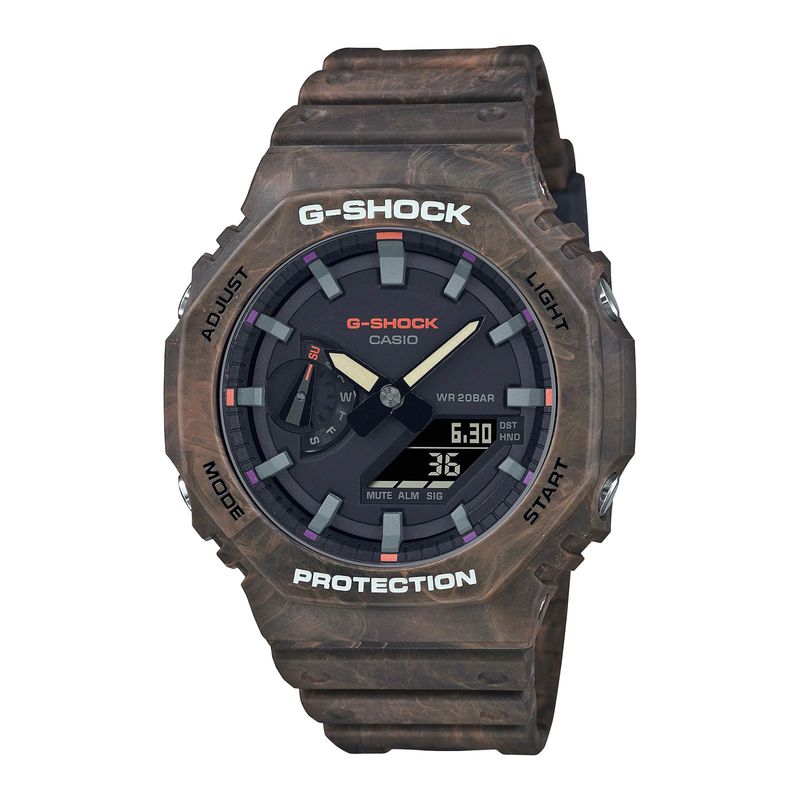 CASIO - Reloj Casio GA2100FR-5ADR Marrón Hombre