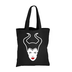 GENERICO - BOLSA ALGODÓN HALLOWEEN PENNYWISE MALEFICA CALABAZA 35 X 40 CM