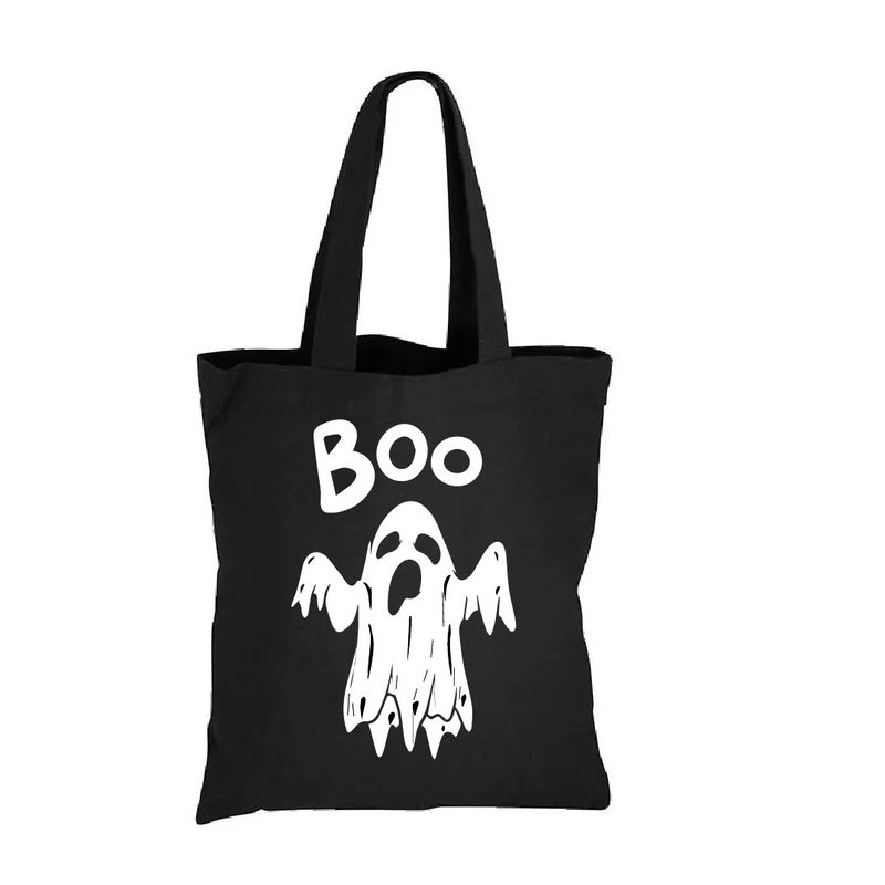 GENERICO - BOLSA ALGODÓN  HALLOWEEN  PENNYWISE MALEFICA CALABAZA  35 X 40 CM