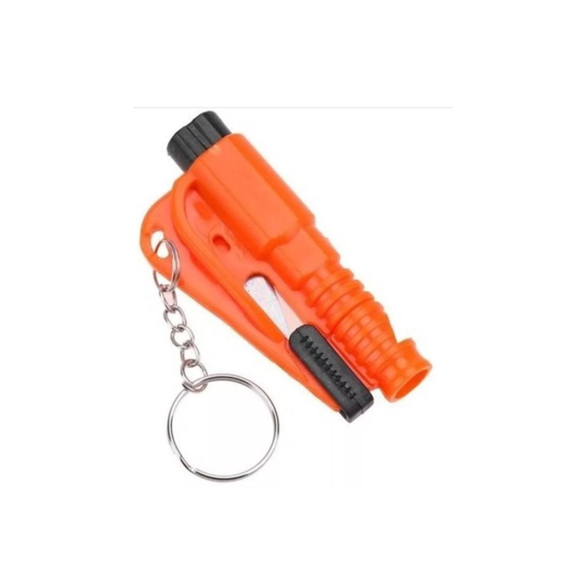 GENERICO - Llavero Seguridad Auto Rompe-vidrio Corta-cinturón