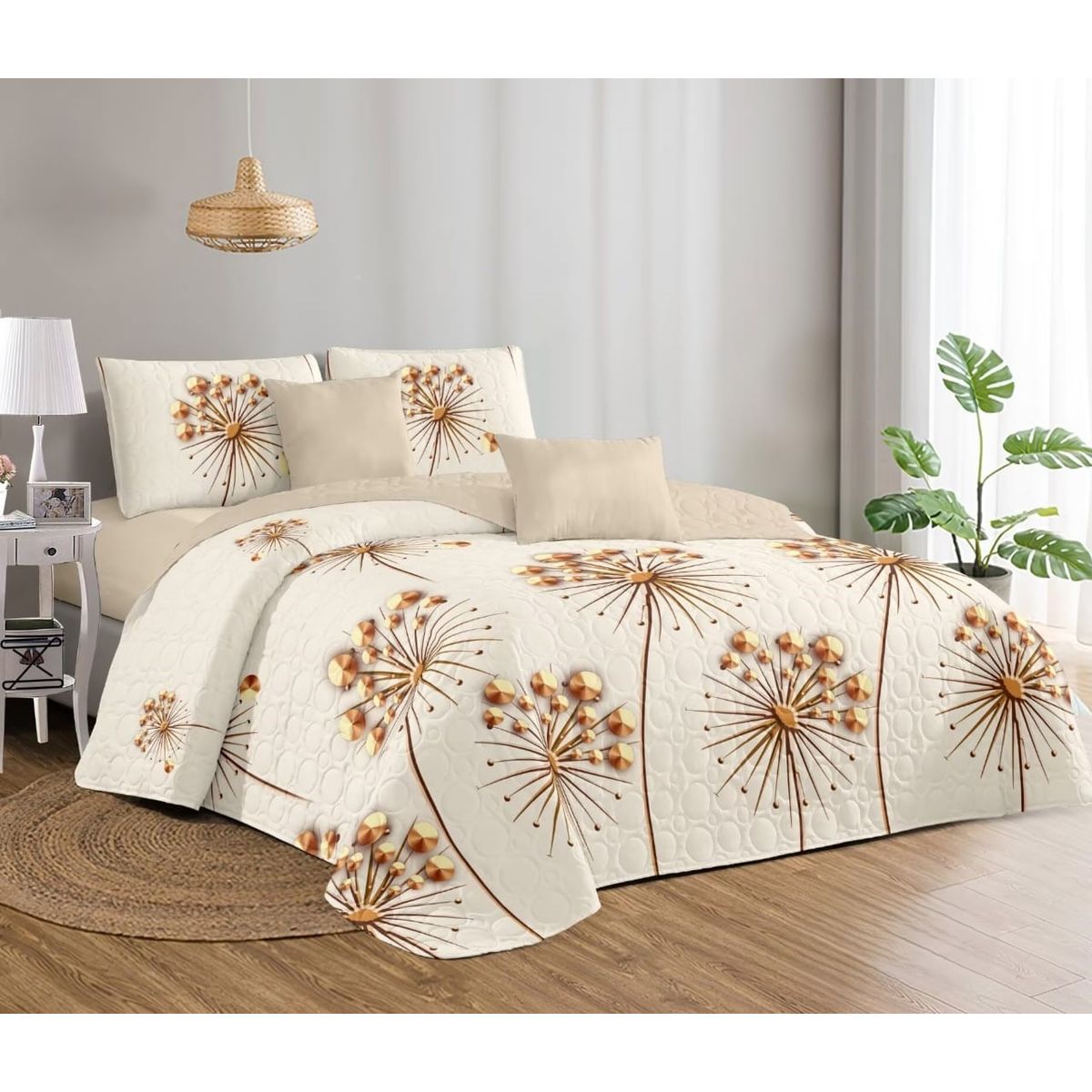 GENERICO - CUBRECAMAS DE VERANO QUILTS REVERSIBLES