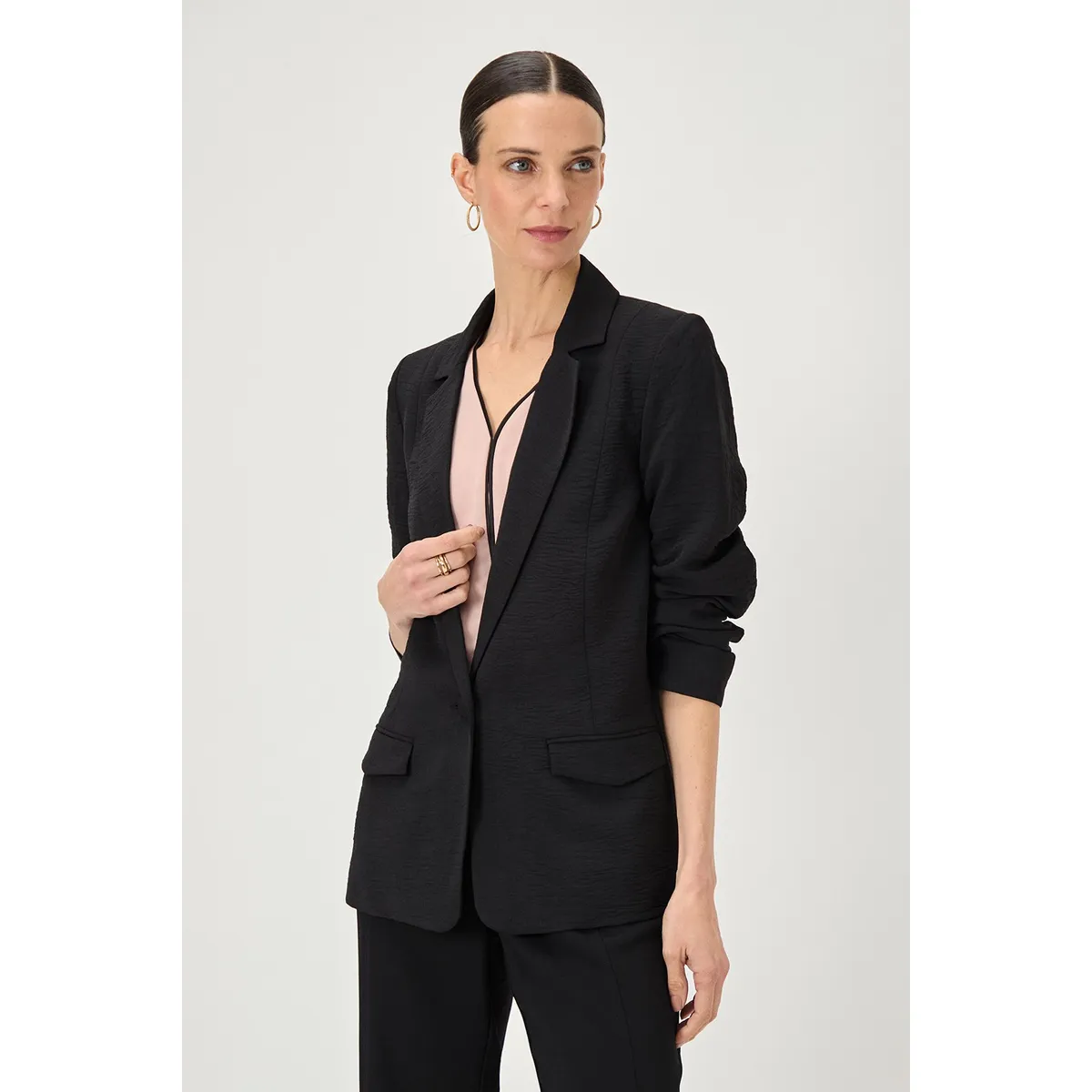 MA GRIFFE - Blazer Negro Mujer Magriffe