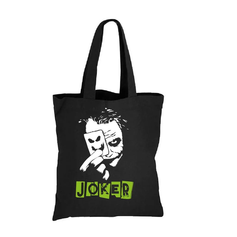 GENERICO - BOLSA ALGODÓN  HALLOWEEN  PENNYWISE MALEFICA CALABAZA  35 X 40 CM