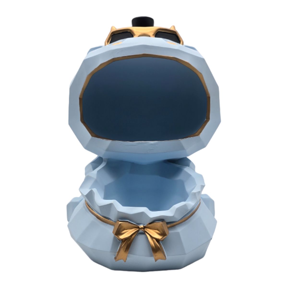 GENERICO - Escultura Decorativa Fortuna Porta Objetos Nordica Celeste