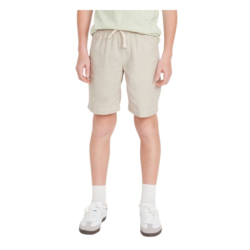 OLD NAVY - Shorts De Lino Niño Beige 