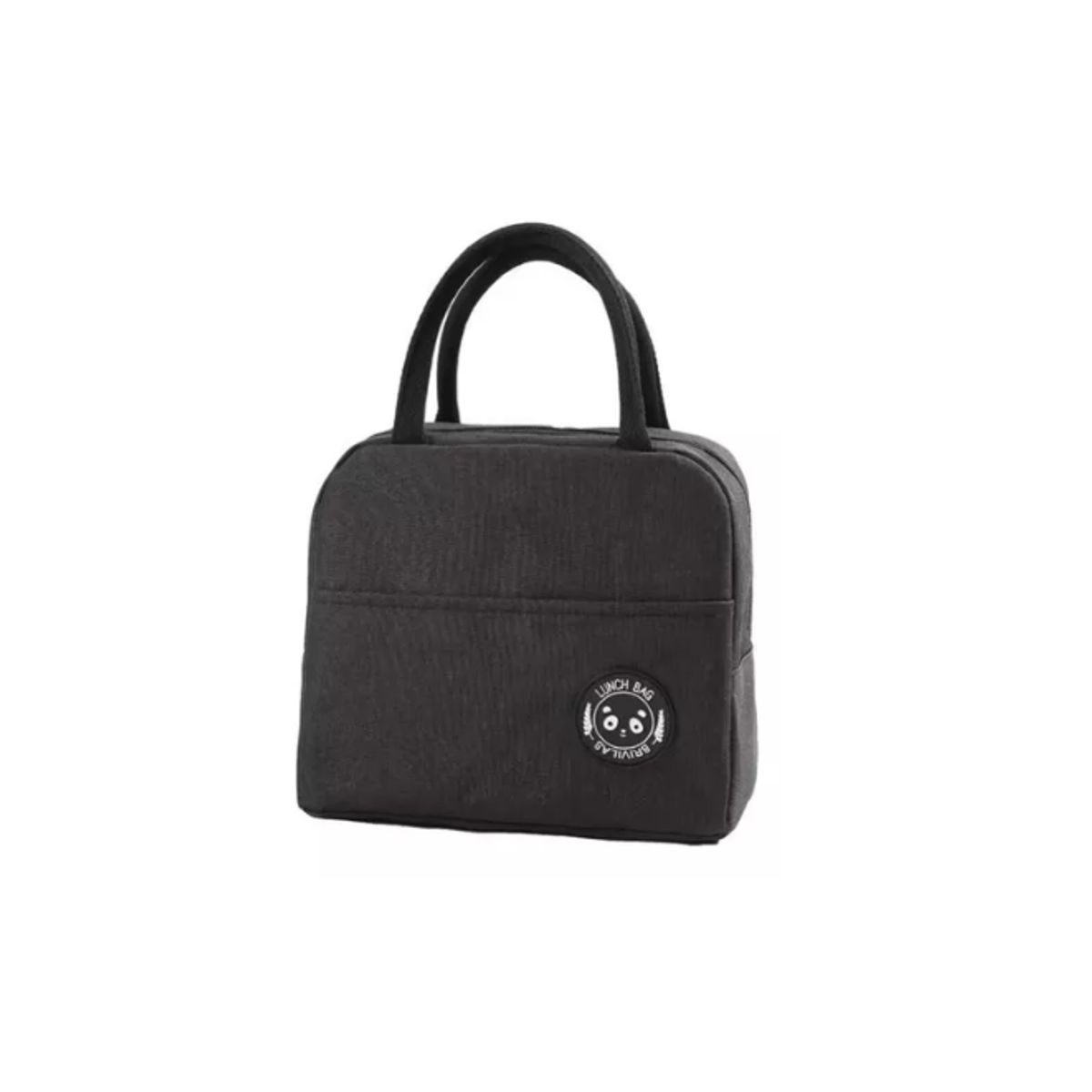 GENERICO - Lonchera Bolsa Térmica Colación Almuerzo Lunch Bag Negro