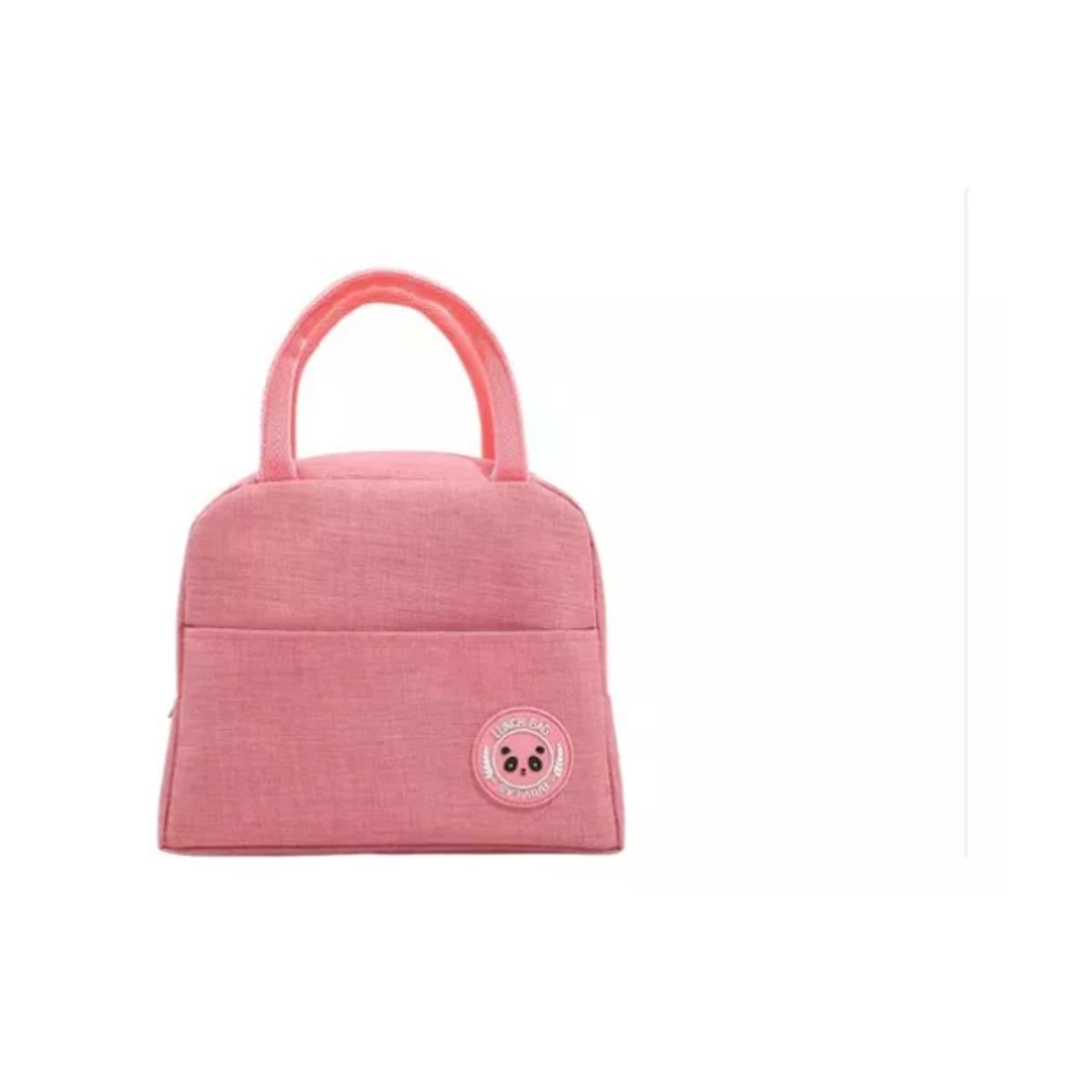 GENERICO - Lonchera Bolsa Térmica Colación Almuerzo Lunch Bag Rosa