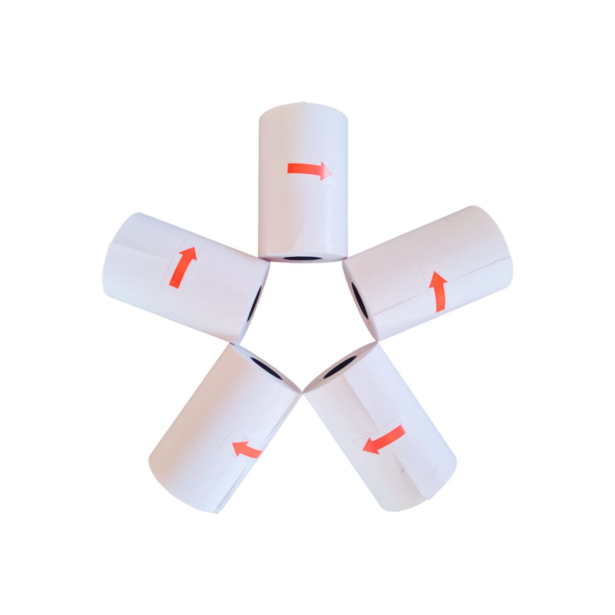 ROLLITOS - Pack 70 Rollos Térmicos 57mm BT Redelcom TransBank GetNet