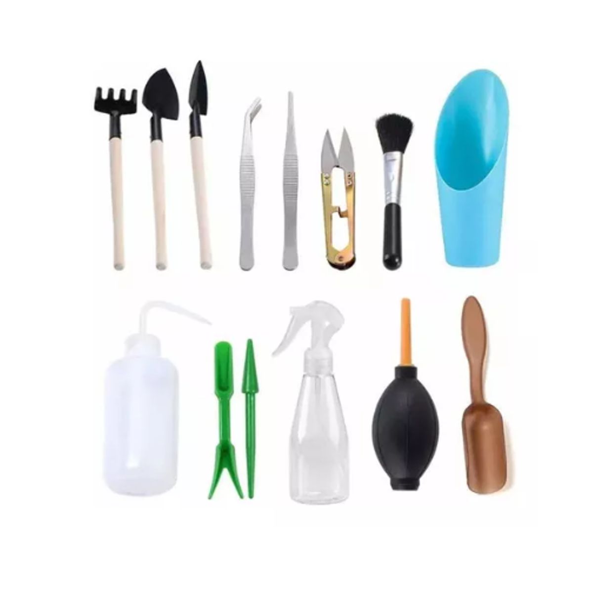 GENERICO - Set Herramientas Suculentas 14 Accesorios