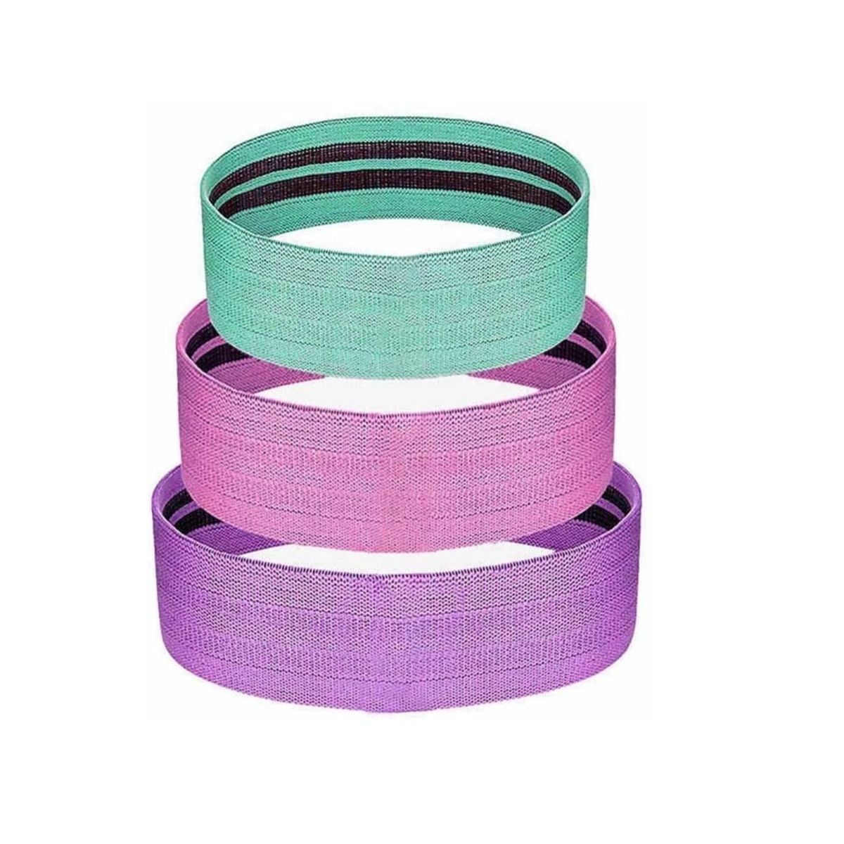 GENERICO - Bandas Elásticas Ejercicio Pro 3 Pcs Colores