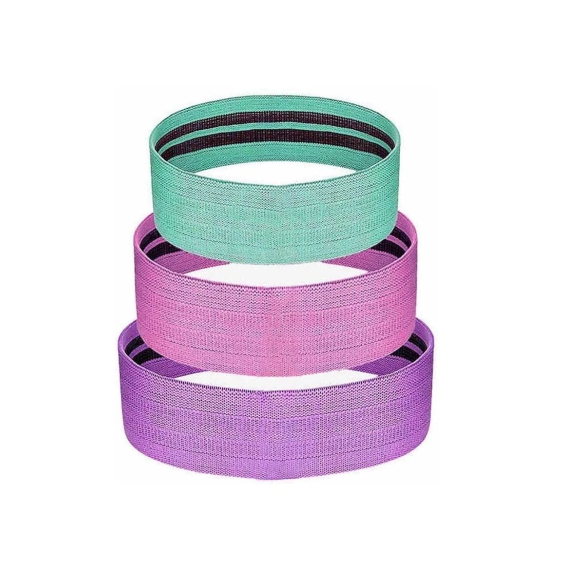 GENERICO - Bandas Elásticas Ejercicio Pro 3 Pcs Colores