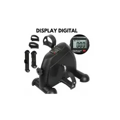 GENERICO - Pedalera Ejercicios Y Reabilitación Resistencia Display Lcd